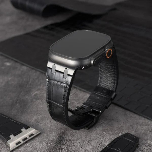 Bamboo Leather Deployment Strap | AP-Inspired