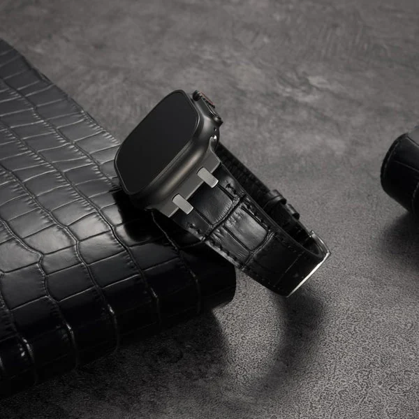 Bamboo Leather Deployment Strap | AP-Inspired, vue 6 sur 15