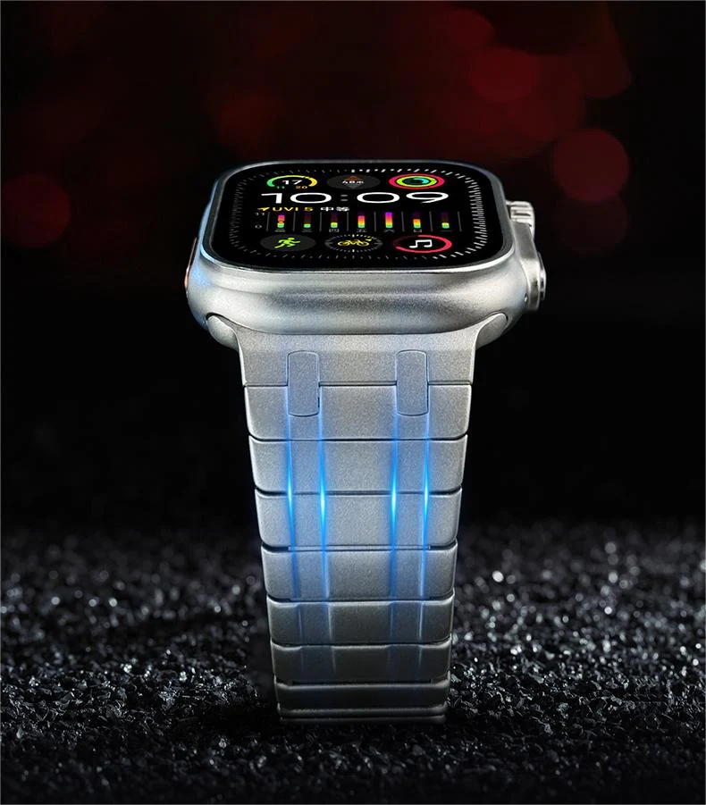 AP Frosted Stainless Steel Magnetic Band For Apple Watch Detail