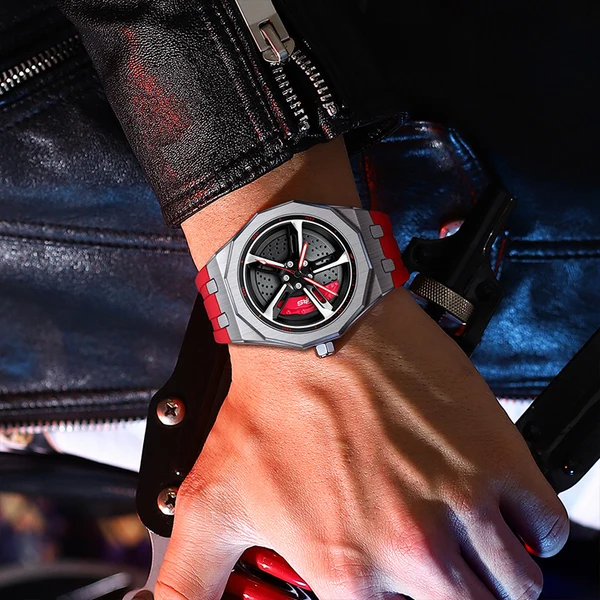 Bavaria RS7 Silicone Strap (Silver Case), view 4 of 6
