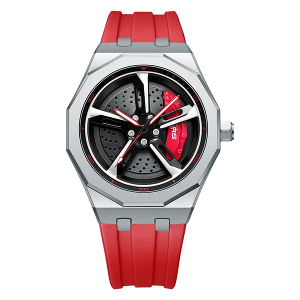 Bavaria RS7 Silicone Strap (Silver Case)