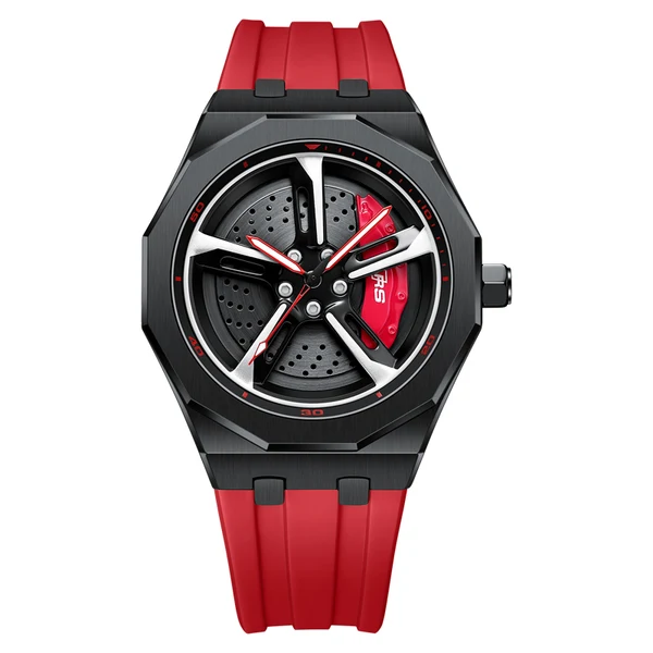 Bavaria RS7 Silicone Strap (Black Case)