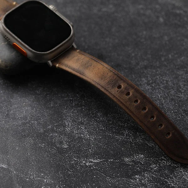 Classic Dark Brown Watch Band, vista 7 de 8