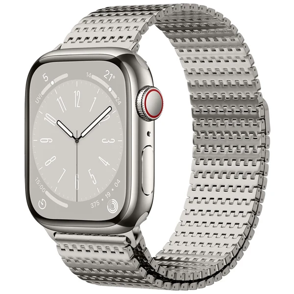 Domino Stainless Steel Magnet Band For Apple Watch — Tytan / 40mm/41mm/42mm