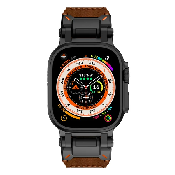 Explorer Crazy Horse Leather Band For Apple Watch, Ansicht 5 von 9