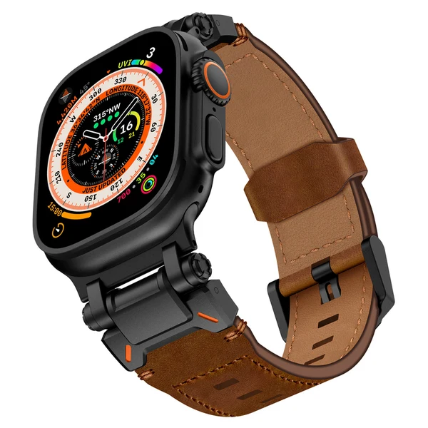 Explorer Crazy Horse Leather Band For Apple Watch, Ansicht 3 von 9