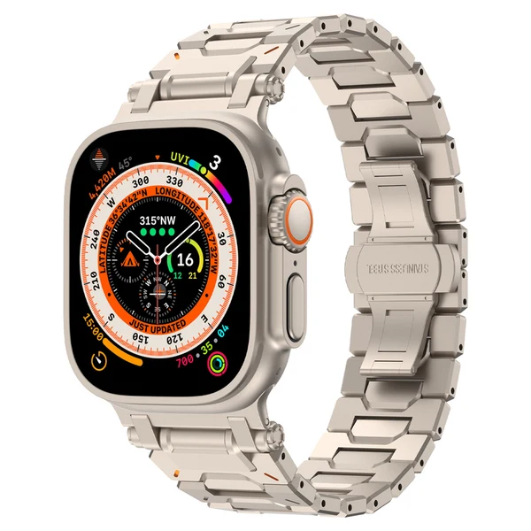 Explorer Stainless Steel Band — Titânio / 49mm