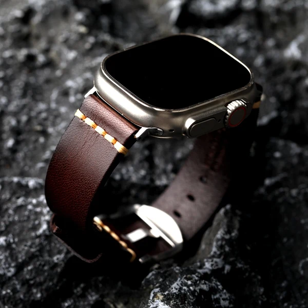 Full-Grain Leather Band for Apple Watch, vista 3 de 12