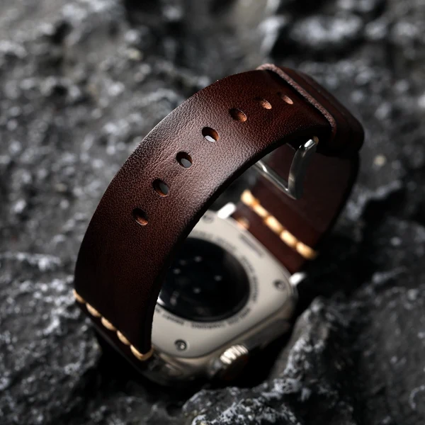 Full-Grain Leather Band for Apple Watch, vista 4 de 12