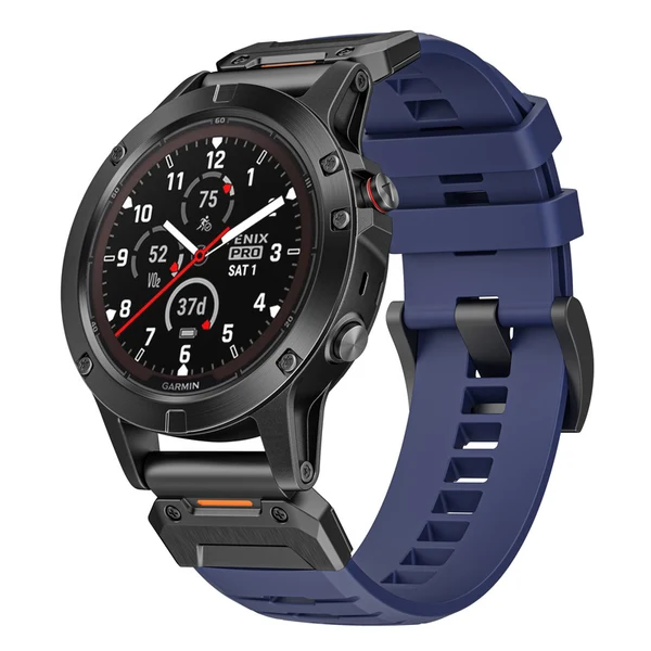 Garmin QuickFit FKM Rubber Band — Azul / 26mm