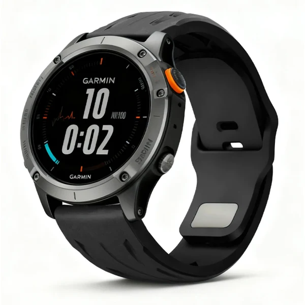 Garmin QuickFit Hypercar Sport Band — Black / 26mm