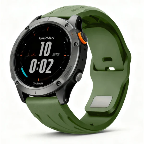 Garmin QuickFit Hypercar Sport Band — Green / 26mm
