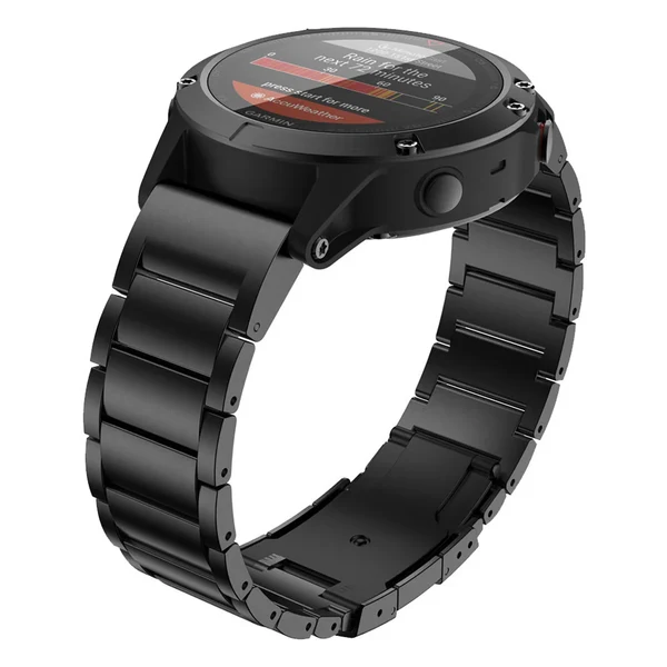 Garmin QuickFit Titanium Band — Nero / 26mm