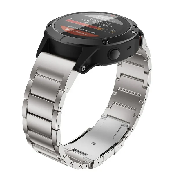 Garmin QuickFit Titanium Band — Argento / 26mm