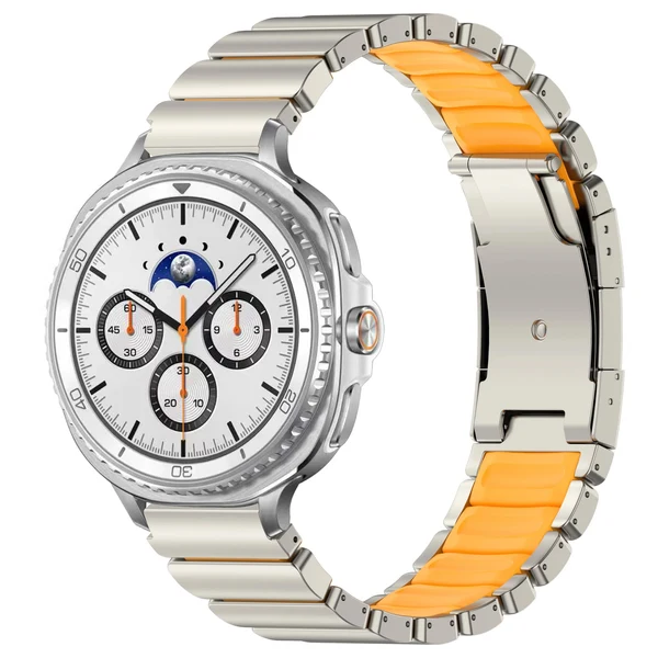 GEMINI Titanium Band For Samsung Galaxy Watch — Titan Orange / Galaxy Watch8 Classic 46mm