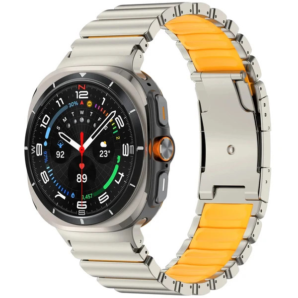 GEMINI Titanium Band For Samsung Galaxy Watch — Titan Orange / Galaxy Watch Ultra 47mm
