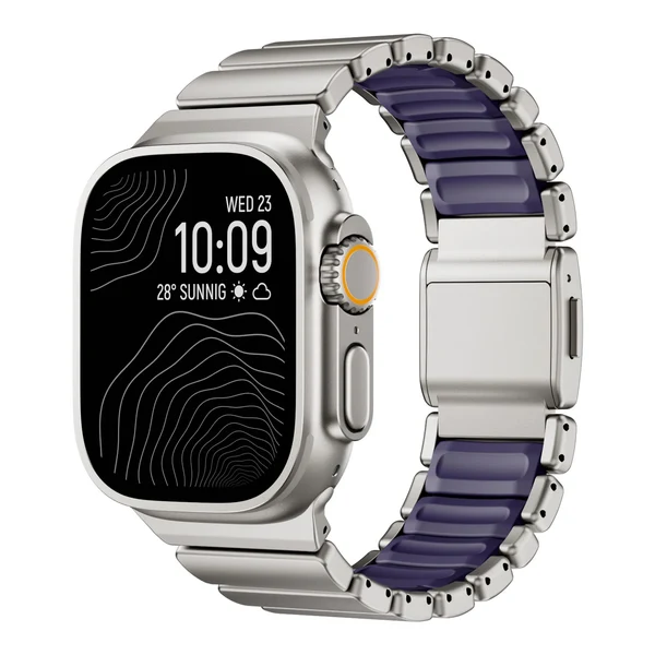 GEMINI Titanium Band Pro — Titane bleu / 46mm/45mm/44mm