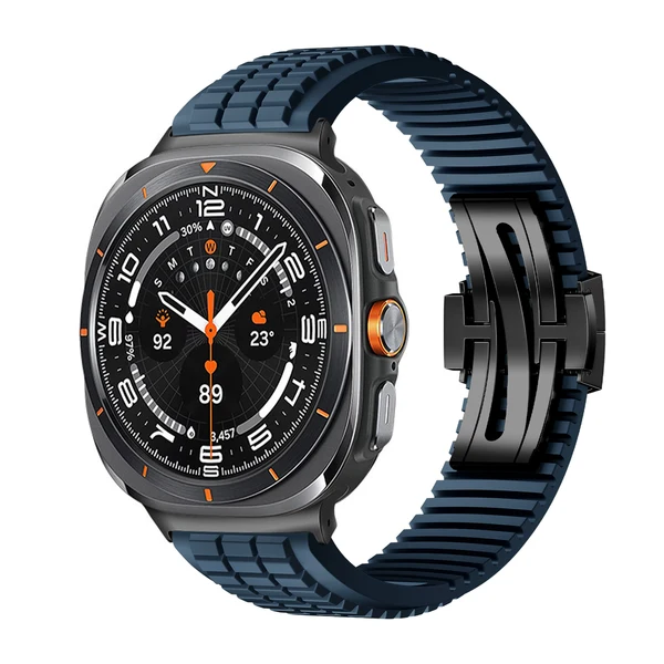 GR Modern Band Upgraded Version For Samsung Galaxy Watch — Niebieski – czarna klamra / Galaxy Watch Ultra 47mm