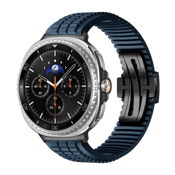 GR Modern Band Upgraded Version For Samsung Galaxy Watch — Niebieski – czarna klamra / Galaxy Watch8 Classic 46mm