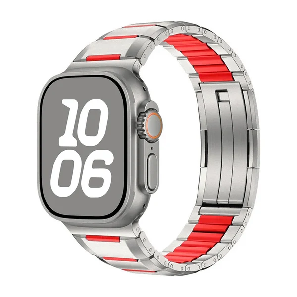 GT Apple Watch Band — Titanio rojo / 42mm/41mm/40mm