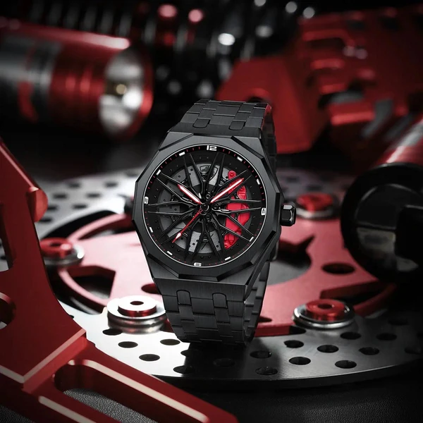 HMN Boxster Coupe 992 - Brushed Steel Strap, vista 4 de 6