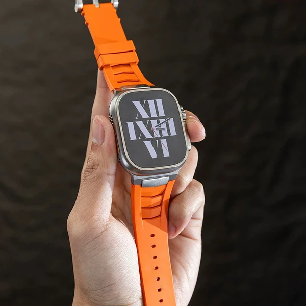 Mecha Fluororubber Band For Apple Watch, Ansicht 6 von 17