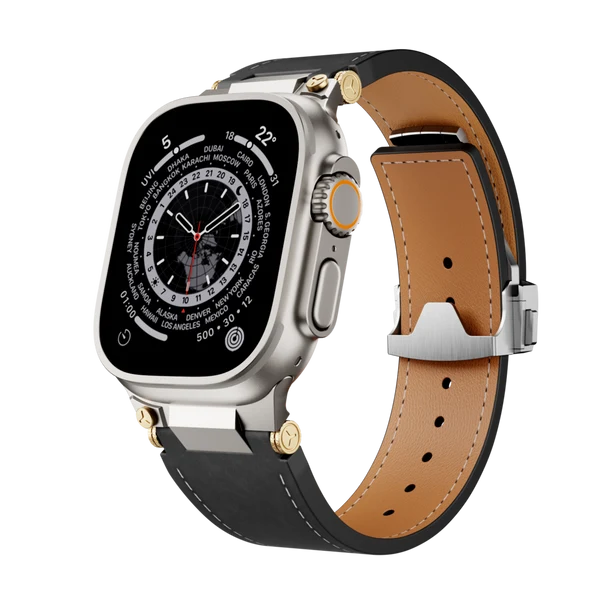 Deployment Buckle Leather Band