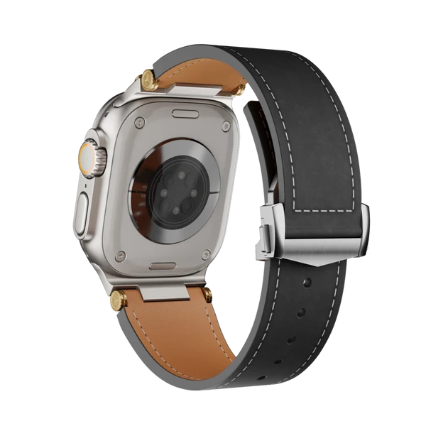 Deployment Buckle Leather Band, widok 7 z 12