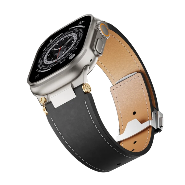 Deployment Buckle Leather Band, widok 6 z 12
