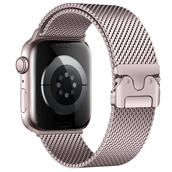 Milanese Loop Band For Apple Watch — Rosa / 42mm/41mm/40mm