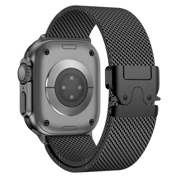 Milanese Loop Band For Apple Watch — Schwarz / 42mm/41mm/40mm