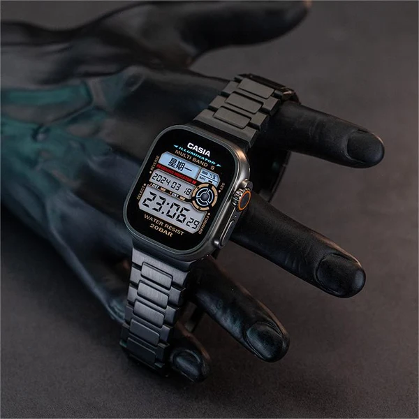 Old Money Luxurious Titanium Band — Black / 40mm/41mm/42mm