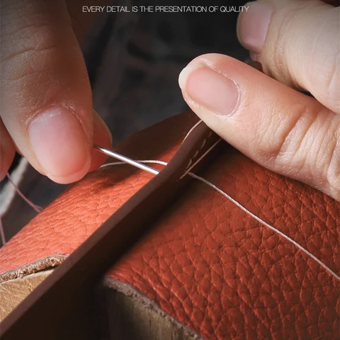 Barenia Leather Band for Apple Watch Detail