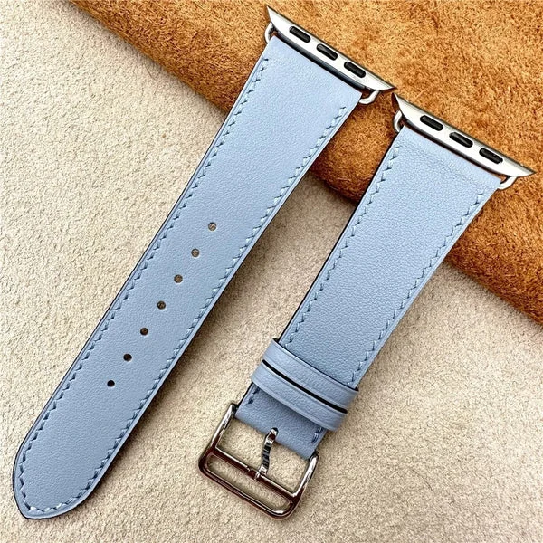 Barenia Leather Band for Apple Watch — Hellblau / 40mm/41mm/42mm