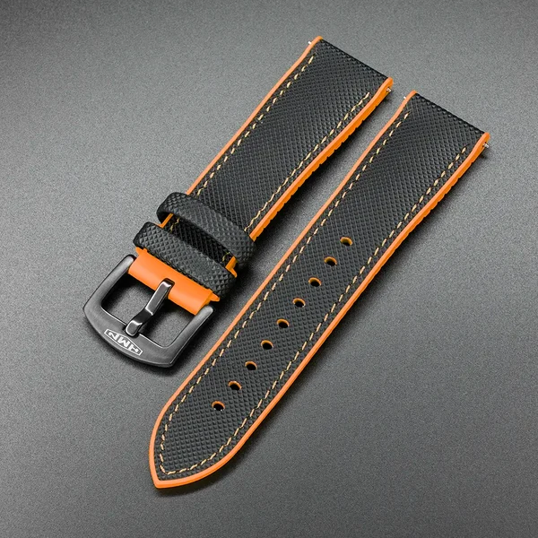 Premium Rubber Strap — Orange