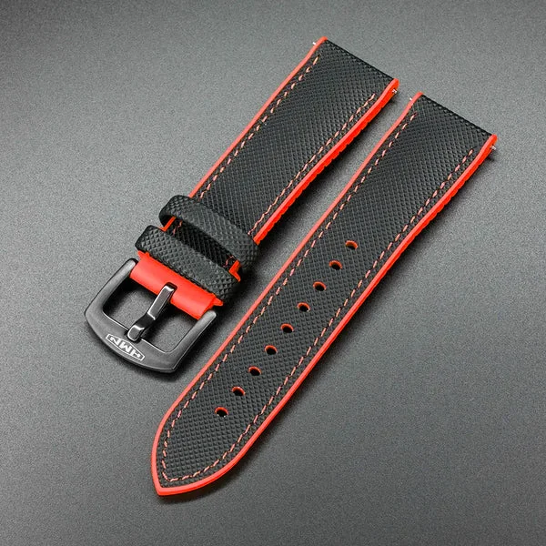 Premium Rubber Strap — Rot