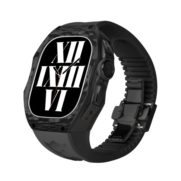 RM808 Carbon Fibre — Black / Midnight Black / 49 mm