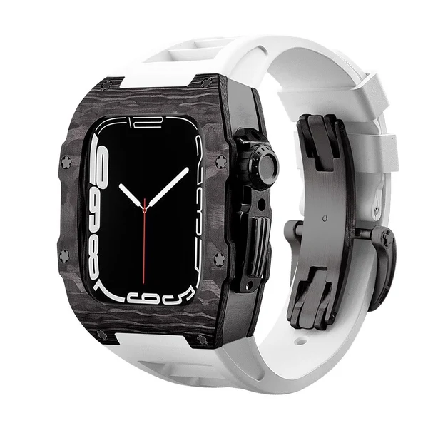 RM 9009 Carbon Fibre — Alb / 44 mm