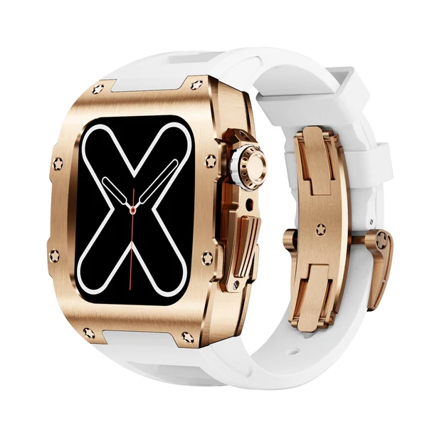 RM 9009 Golden — Titanio / 44 mm / Blanco