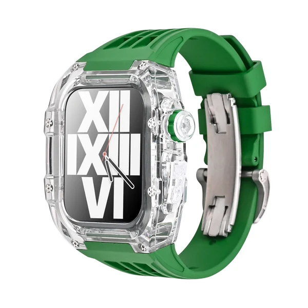 RM V30 Glacier Transparent — Vert / 45 mm