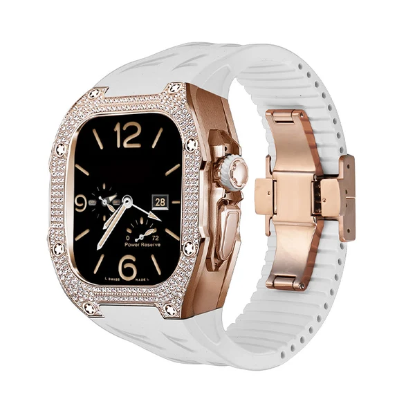 RM7006 Titanium 5A Zircon — Rose Gold / White / 49 mm