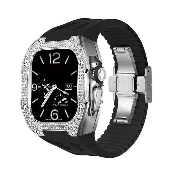 RM7006 Titanium 5A Zircon — Silver / Black / 49 mm