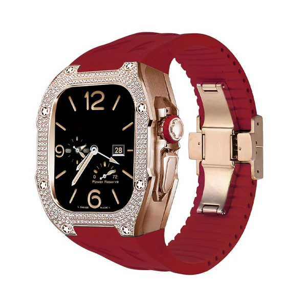 RM7006 Titanium 5A Zircon — Rose Gold / Red / 49 mm