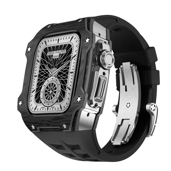 RM7015 Carbon Fibre — Noir-argent / Noir / 49 mm