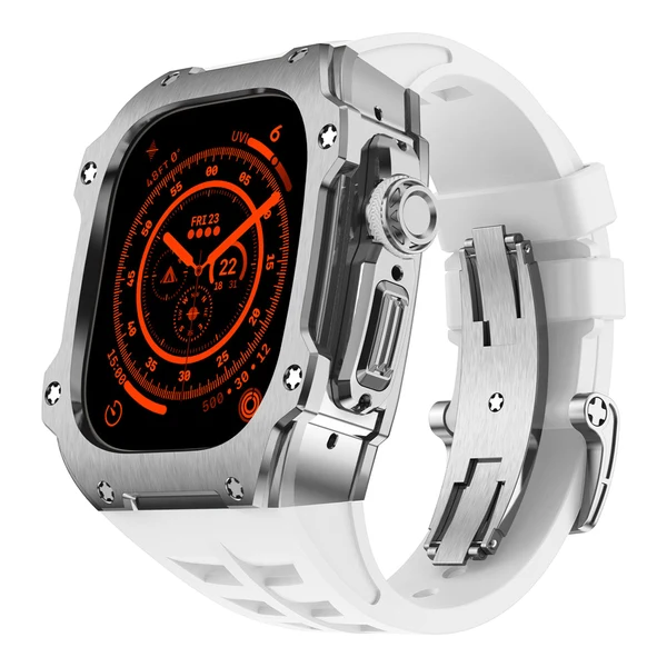RM7015 Silver Vanguard — Blanco / 49 mm