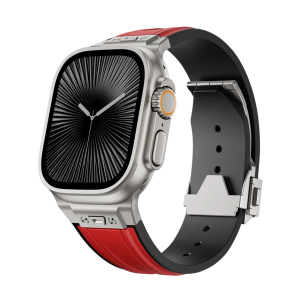 Mechanical Edition Sport Band — Rojo – hebilla titanio / 46mm/45mm/44mm
