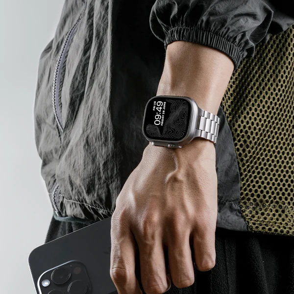 Luxury Edition-Magnetic Band — Argento / 49mm