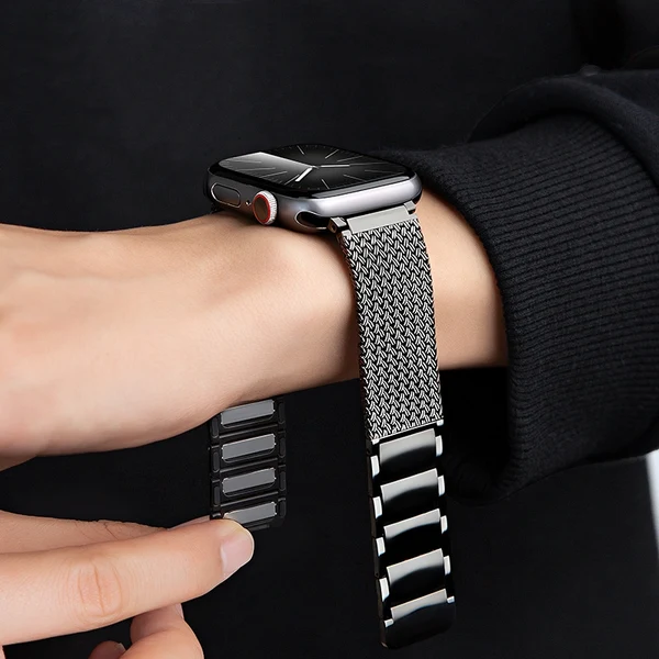 Braided Magnetic Band For Apple Watch, vista 3 di 13