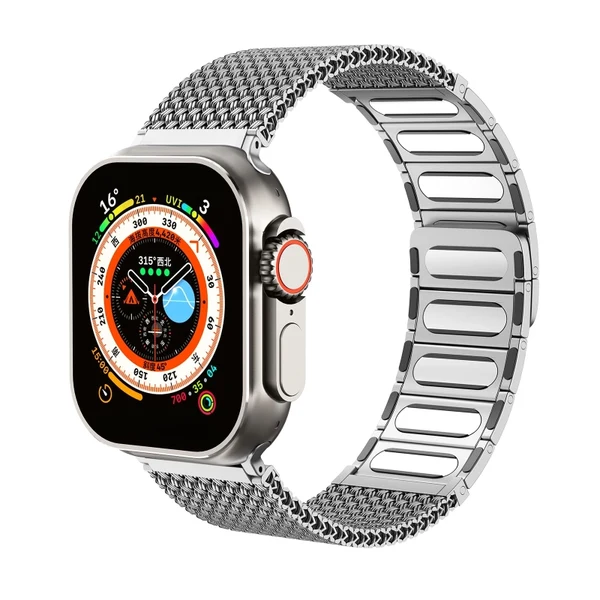 Braided Magnetic Band For Apple Watch — Argento / 40mm/41mm/42mm