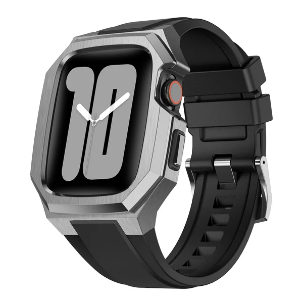 Stainless Steel Sport — Silber / 44 mm